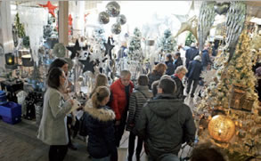 Weihnachtsausstellung bei Blumen Mallmann November 2018